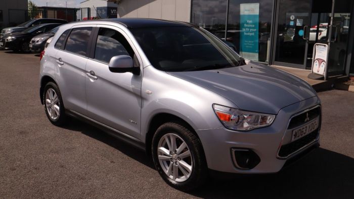 Mitsubishi ASX 1.8 DI-D 4 5d 114 BHP All Terrain Diesel SILVER