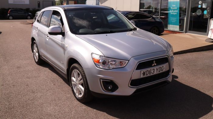 Mitsubishi ASX 1.8 DI-D 4 5d 114 BHP All Terrain Diesel SILVER