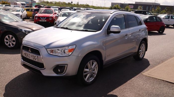 Mitsubishi ASX 1.8 DI-D 4 5d 114 BHP All Terrain Diesel SILVER