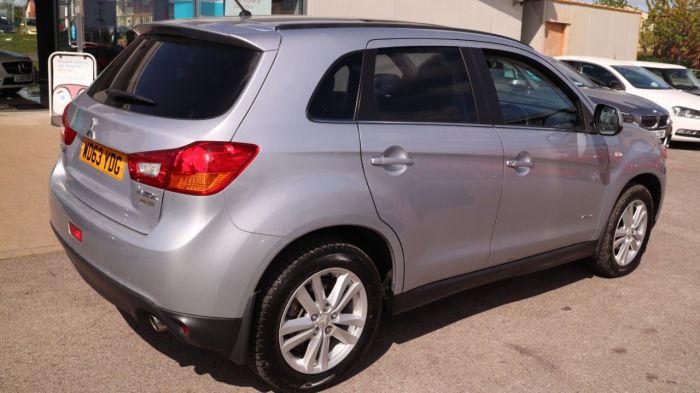 Mitsubishi ASX 1.8 DI-D 4 5d 114 BHP All Terrain Diesel SILVER