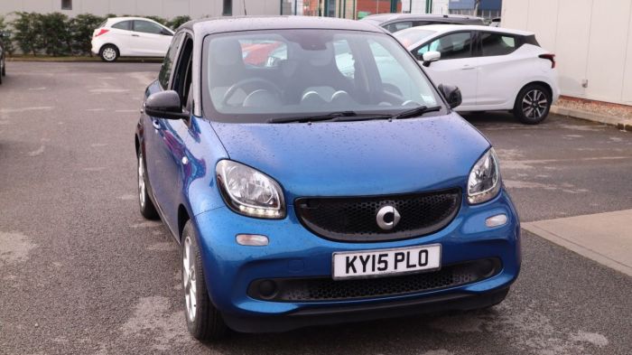 Smart Forfour 0.9 PASSION T 5d 90 BHP Hatchback Petrol BLUE