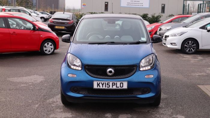 Smart Forfour 0.9 PASSION T 5d 90 BHP Hatchback Petrol BLUE