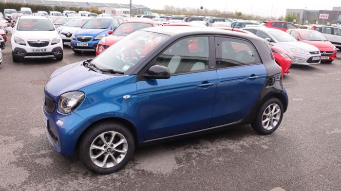 Smart Forfour 0.9 PASSION T 5d 90 BHP Hatchback Petrol BLUE