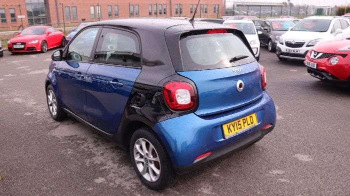 Smart Forfour 0.9 PASSION T 5d 90 BHP Hatchback Petrol BLUE