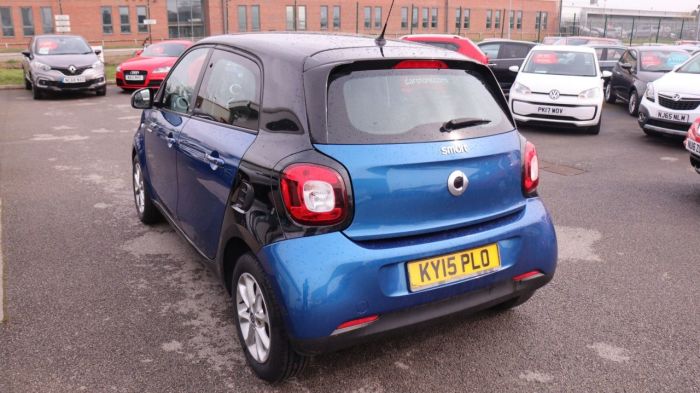 Smart Forfour 0.9 PASSION T 5d 90 BHP Hatchback Petrol BLUE