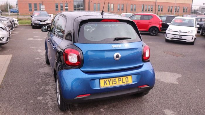 Smart Forfour 0.9 PASSION T 5d 90 BHP Hatchback Petrol BLUE