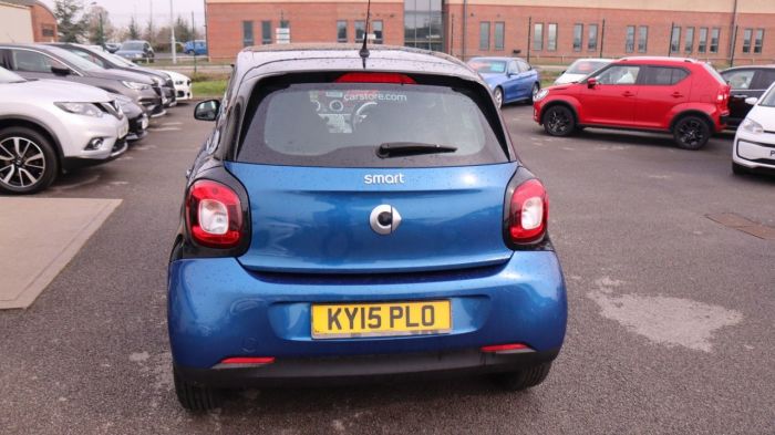 Smart Forfour 0.9 PASSION T 5d 90 BHP Hatchback Petrol BLUE