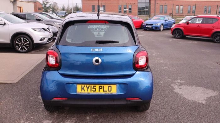 Smart Forfour 0.9 PASSION T 5d 90 BHP Hatchback Petrol BLUE