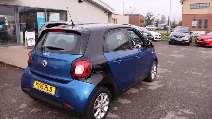 Smart Forfour 0.9 PASSION T 5d 90 BHP Hatchback Petrol BLUE