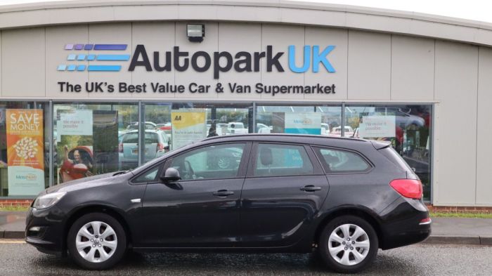 Vauxhall Astra 1.6 DESIGN 5d 115 BHP Estate Petrol BLACK