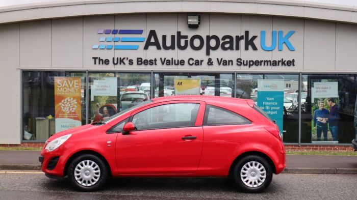 Vauxhall Corsa 1.0 S ECOFLEX 3d 64 BHP Hatchback Petrol RED