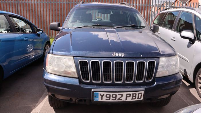 Jeep Grand Cherokee 4.0 LIMITED 5d 188 BHP All Terrain Petrol BLUE