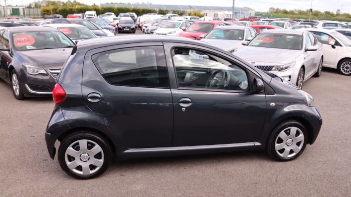 Toyota Aygo 1.0 VVT-I PLUS 5d 67 BHP Hatchback Petrol GREY