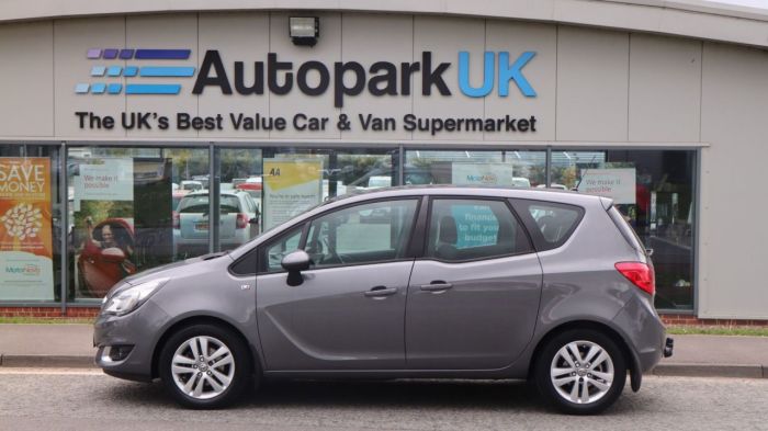 Vauxhall Meriva 1.4 LIFE 5d 99 BHP Hatchback Petrol GREY