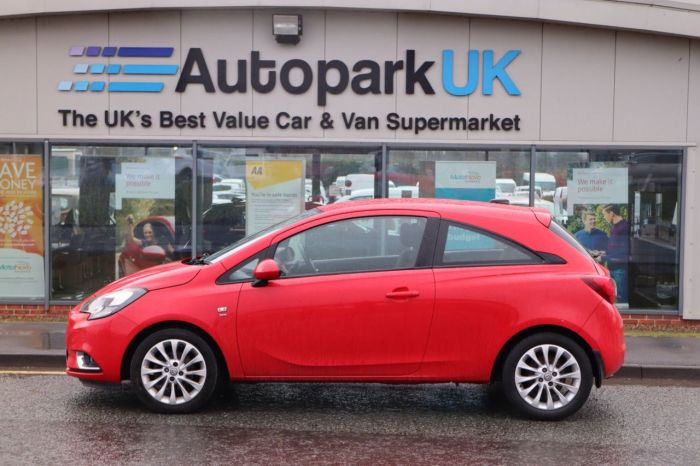 Vauxhall Corsa 1.4 SRI ECOFLEX 3d 89 BHP Hatchback Petrol RED