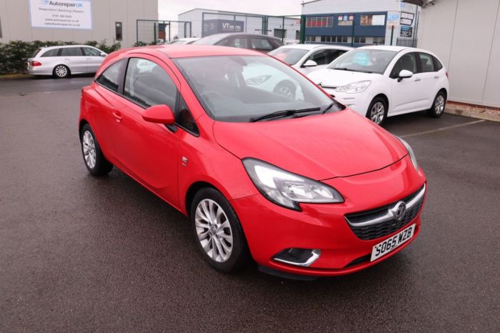 Vauxhall Corsa 1.4 SRI ECOFLEX 3d 89 BHP Hatchback Petrol RED