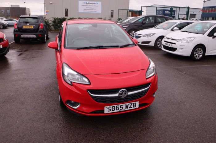 Vauxhall Corsa 1.4 SRI ECOFLEX 3d 89 BHP Hatchback Petrol RED