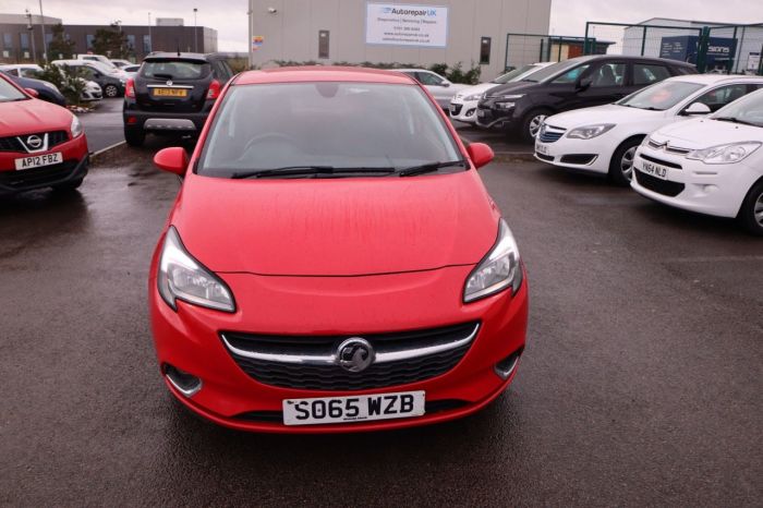 Vauxhall Corsa 1.4 SRI ECOFLEX 3d 89 BHP Hatchback Petrol RED