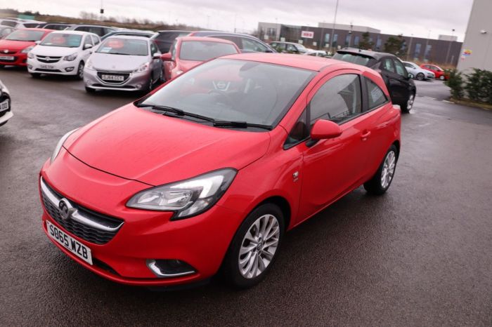 Vauxhall Corsa 1.4 SRI ECOFLEX 3d 89 BHP Hatchback Petrol RED