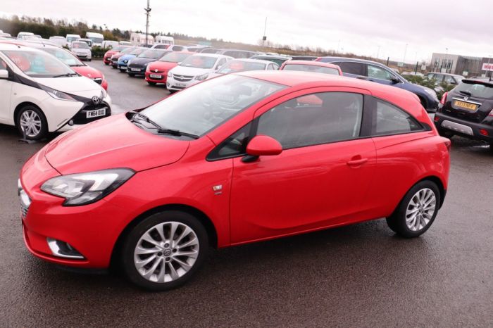 Vauxhall Corsa 1.4 SRI ECOFLEX 3d 89 BHP Hatchback Petrol RED