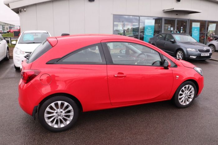 Vauxhall Corsa 1.4 SRI ECOFLEX 3d 89 BHP Hatchback Petrol RED