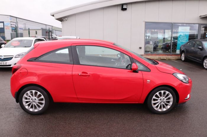 Vauxhall Corsa 1.4 SRI ECOFLEX 3d 89 BHP Hatchback Petrol RED