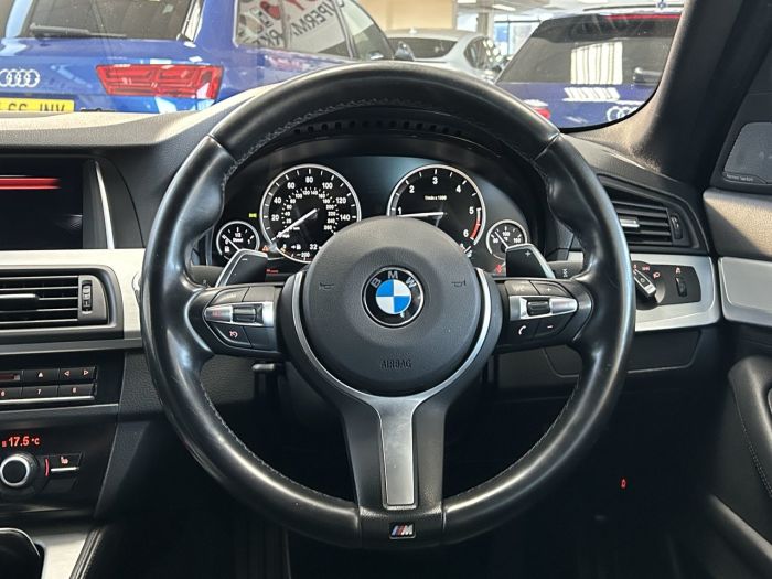 BMW 5 Series 2.0 520D M SPORT TOURING 5d 188 BHP Estate Diesel SILVER