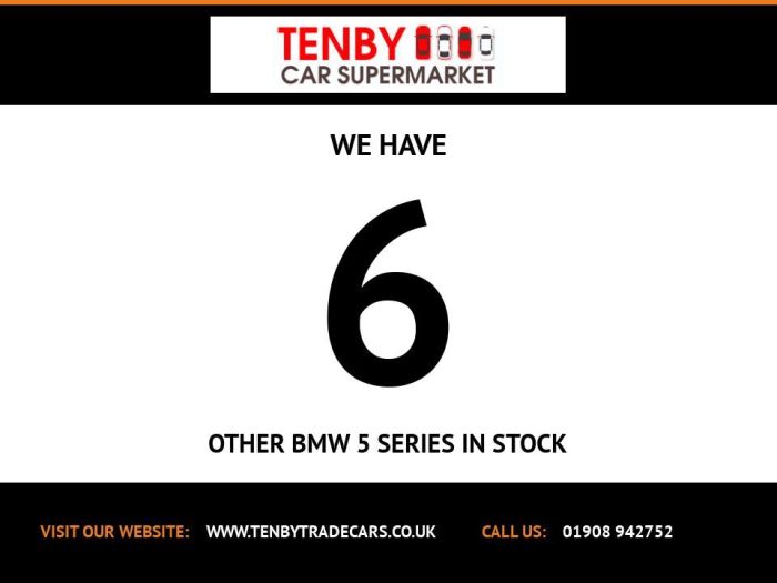 BMW 5 Series 3.0 530D M SPORT 4d 255 BHP Saloon Diesel BLACK