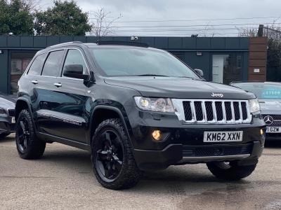 Jeep Grand Cherokee 3.0 CRD Overland 5dr Auto Estate Diesel BLACKJeep Grand Cherokee 3.0 CRD Overland 5dr Auto Estate Diesel BLACK at Motor Finance 4u Tunbridge Wells