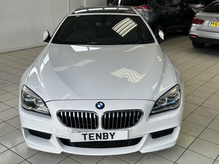 BMW 6 Series Gran Coupe 3.0 640D M SPORT GRAN COUPE 4d 309 BHP Coupe Diesel WHITE