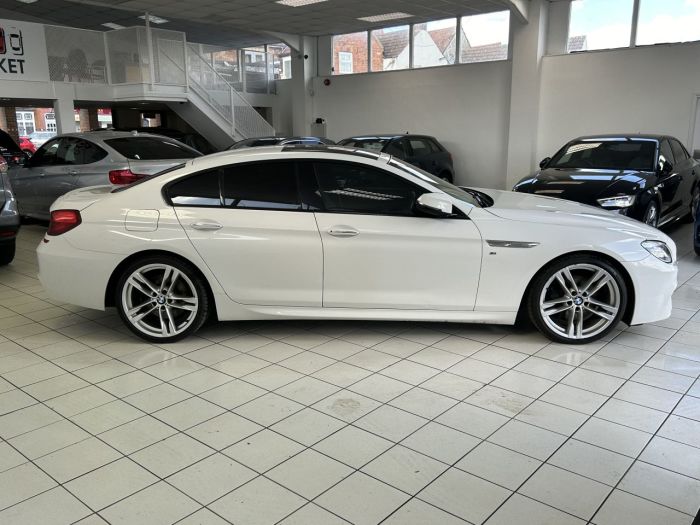 BMW 6 Series Gran Coupe 3.0 640D M SPORT GRAN COUPE 4d 309 BHP Coupe Diesel WHITE