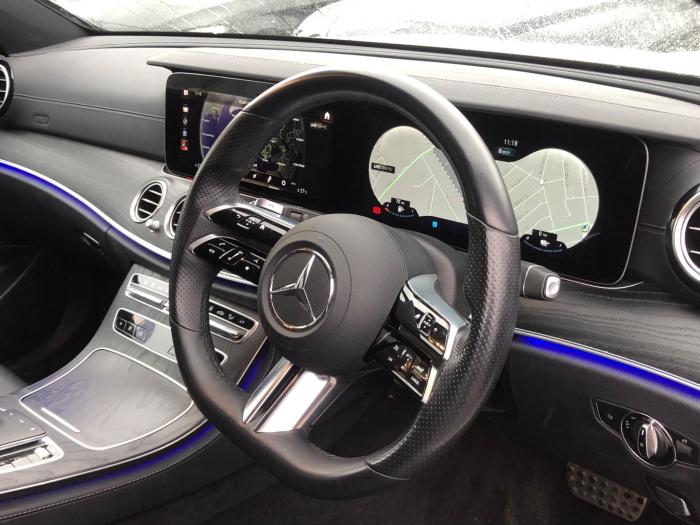 Mercedes-Benz E Class 2.0 E300de AMG Line Premium 5dr 9G-Tronic Estate Diesel Parallel PHEV WHITE