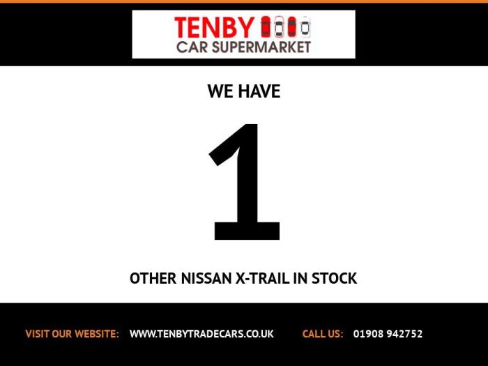 Nissan X Trail 2.0 TEKNA DCI XTRONIC 5d 175 BHP Estate Diesel GREY