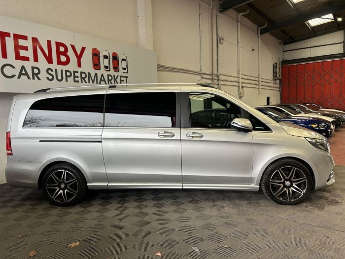 Mercedes-Benz V Class 2.2 V220d AMG Line MPV 5dr Diesel G-Tronic+ Euro 6 (s/s) 8 Seat XLWB (163 ps) MPV Diesel SILVER