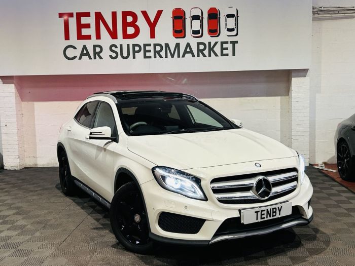 Mercedes-Benz GLA 2.1 GLA200d AMG Line (Premium Plus) SUV 5dr Diesel 7G-DCT Euro 6 (s/s) (136 ps) SUV Diesel WHITE