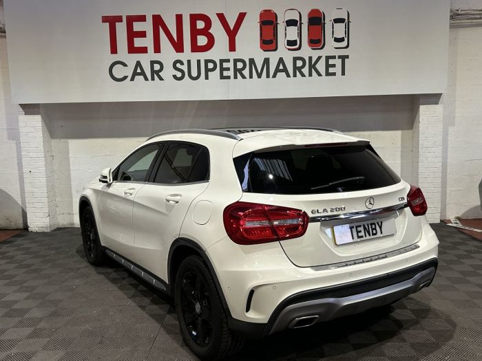Mercedes-Benz GLA 2.1 GLA200d AMG Line (Premium Plus) SUV 5dr Diesel 7G-DCT Euro 6 (s/s) (136 ps) SUV Diesel WHITE