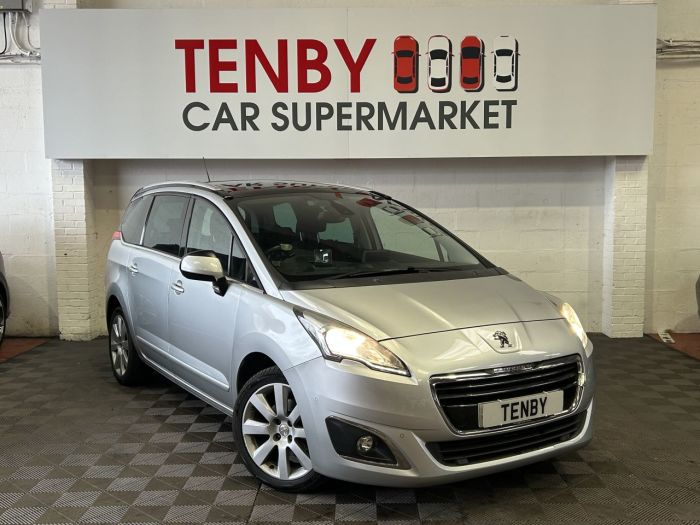 Peugeot 5008 1.6 BlueHDi Allure MPV 5dr Diesel EAT Euro 6 (s/s) (120 ps) MPV Diesel SILVER