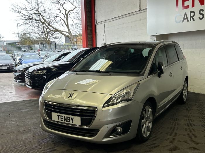Peugeot 5008 1.6 BlueHDi Allure MPV 5dr Diesel EAT Euro 6 (s/s) (120 ps) MPV Diesel SILVER
