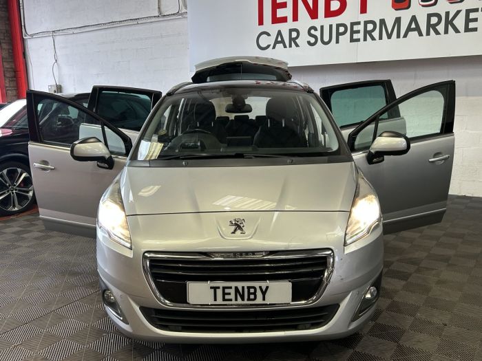 Peugeot 5008 1.6 BlueHDi Allure MPV 5dr Diesel EAT Euro 6 (s/s) (120 ps) MPV Diesel SILVER