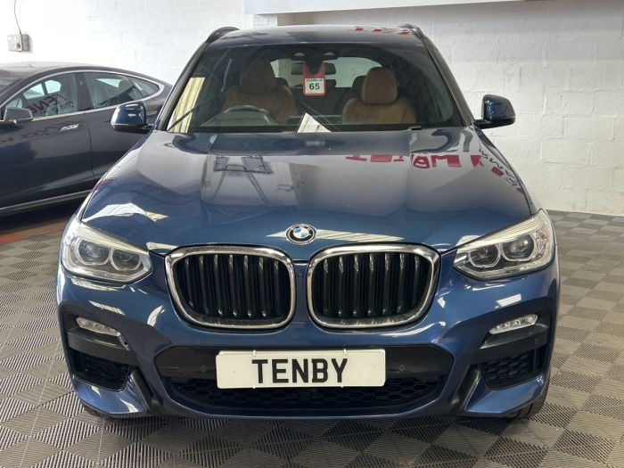 BMW X3 2.0 20d M Sport SUV 5dr Diesel Auto xDrive Euro 6 (s/s) (190 ps) SUV Diesel BLUE