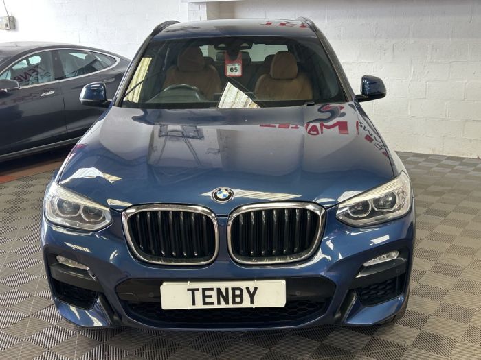 BMW X3 2.0 20d M Sport SUV 5dr Diesel Auto xDrive Euro 6 (s/s) (190 ps) SUV Diesel BLUE