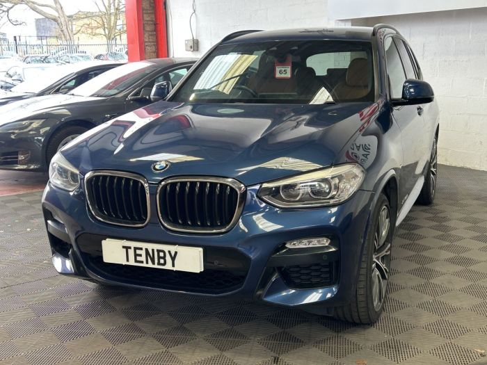 BMW X3 2.0 20d M Sport SUV 5dr Diesel Auto xDrive Euro 6 (s/s) (190 ps) SUV Diesel BLUE