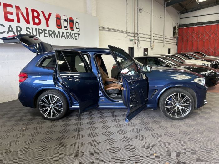 BMW X3 2.0 20d M Sport SUV 5dr Diesel Auto xDrive Euro 6 (s/s) (190 ps) SUV Diesel BLUE