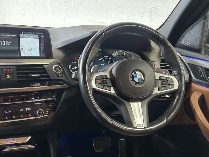 BMW X3 2.0 20d M Sport SUV 5dr Diesel Auto xDrive Euro 6 (s/s) (190 ps) SUV Diesel BLUE