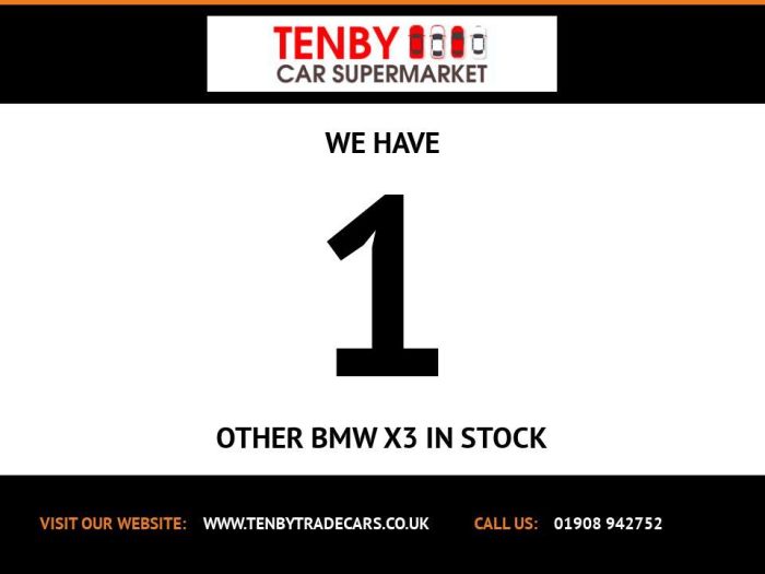 BMW X3 2.0 20d M Sport SUV 5dr Diesel Auto xDrive Euro 6 (s/s) (190 ps) SUV Diesel BLUE