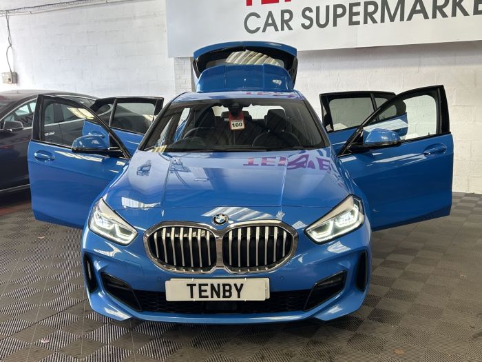 BMW 1 Series 1.5 116d M Sport Hatchback 5dr Diesel DCT Euro 6 (s/s) (116 ps) Hatchback Diesel BLUE