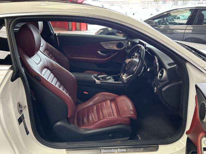 Mercedes-Benz C Class 2.1 C250d AMG Line (Premium) Coupe 2dr Diesel G-Tronic+ Euro 6 (s/s) (204 ps) Coupe Diesel WHITE