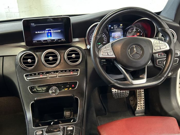 Mercedes-Benz C Class 2.1 C250d AMG Line (Premium) Coupe 2dr Diesel G-Tronic+ Euro 6 (s/s) (204 ps) Coupe Diesel WHITE