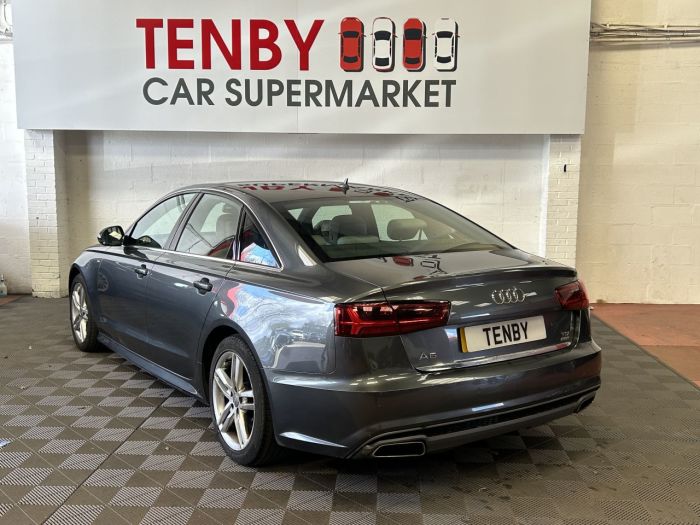 Audi A6 Saloon 2.0 TDI ultra S line Saloon 4dr Diesel S Tronic Euro 6 (s/s) (190 ps) Saloon Diesel GREY