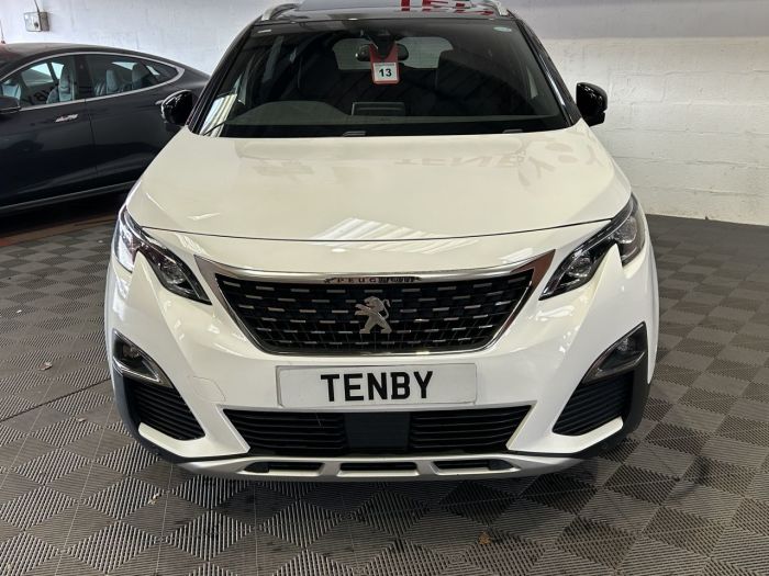 Peugeot 5008 1.6 PureTech GT Line Premium SUV 5dr Petrol EAT Euro 6 (s/s) (180 ps) SUV Petrol WHITE